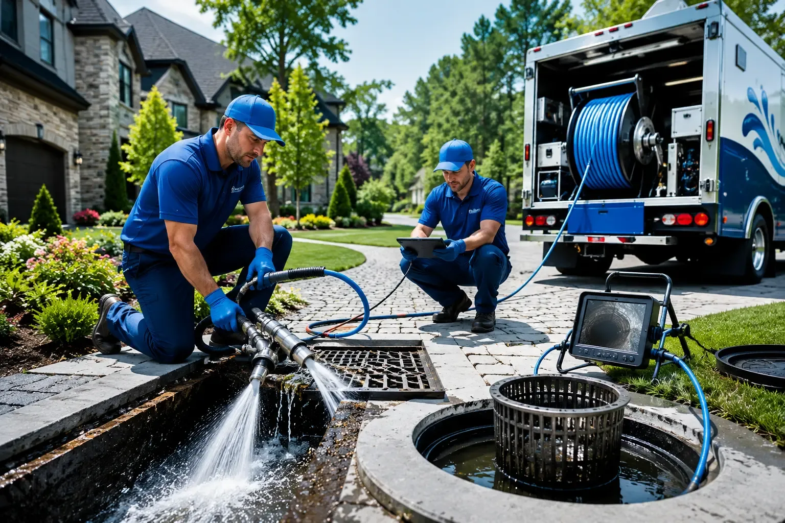 Local outdoor drain cleaning professionals in Ball Ground, GA